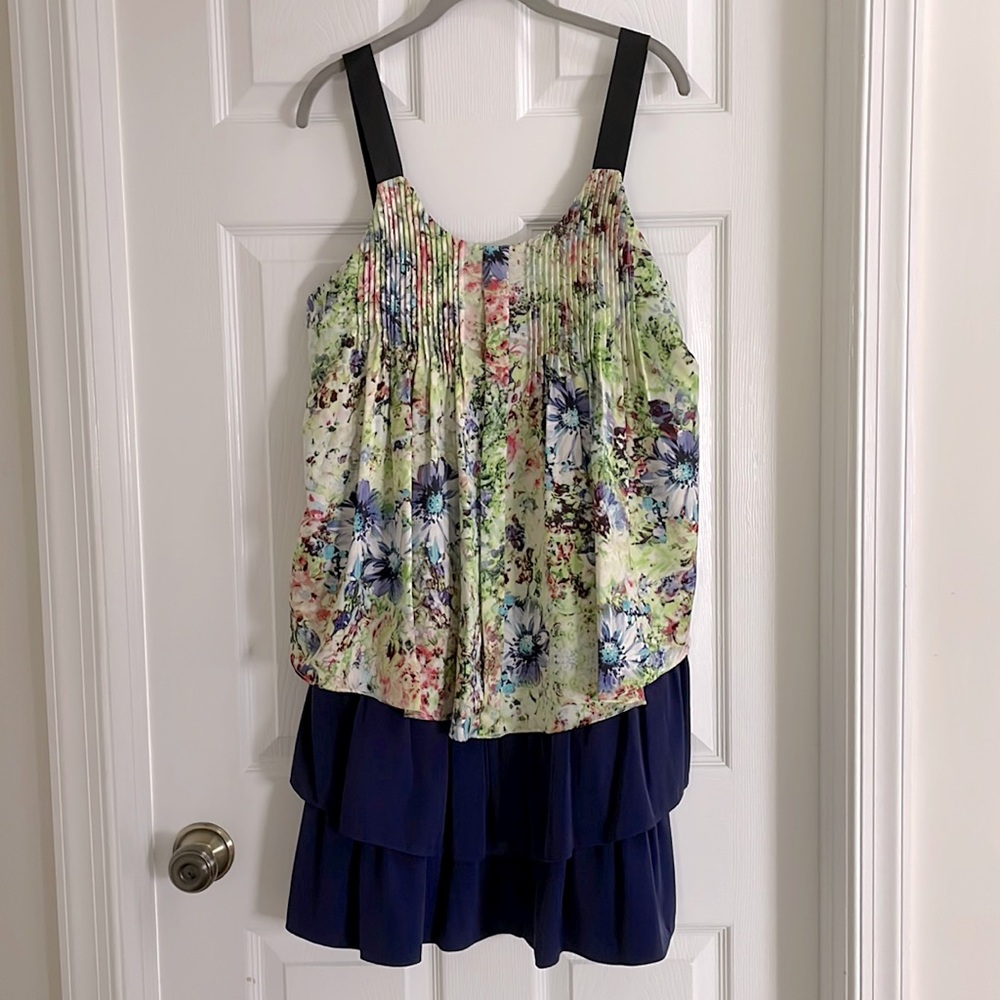 Dylan & Rose Dress With Flowers Ruffles